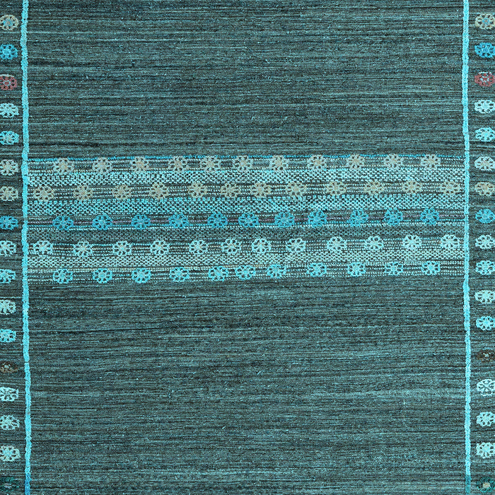 Machine Washable Abstract Light Blue Modern Rug, wshabs4455lblu