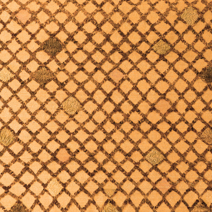 Machine Washable Solid Orange Modern Area Rugs, wshabs4456org