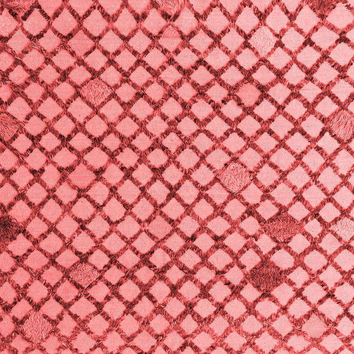 Solid Red Modern Area Rugs