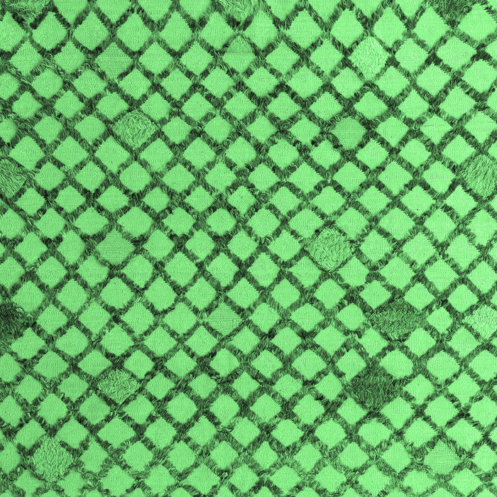 Machine Washable Solid Emerald Green Modern Area Rugs, wshabs4456emgrn