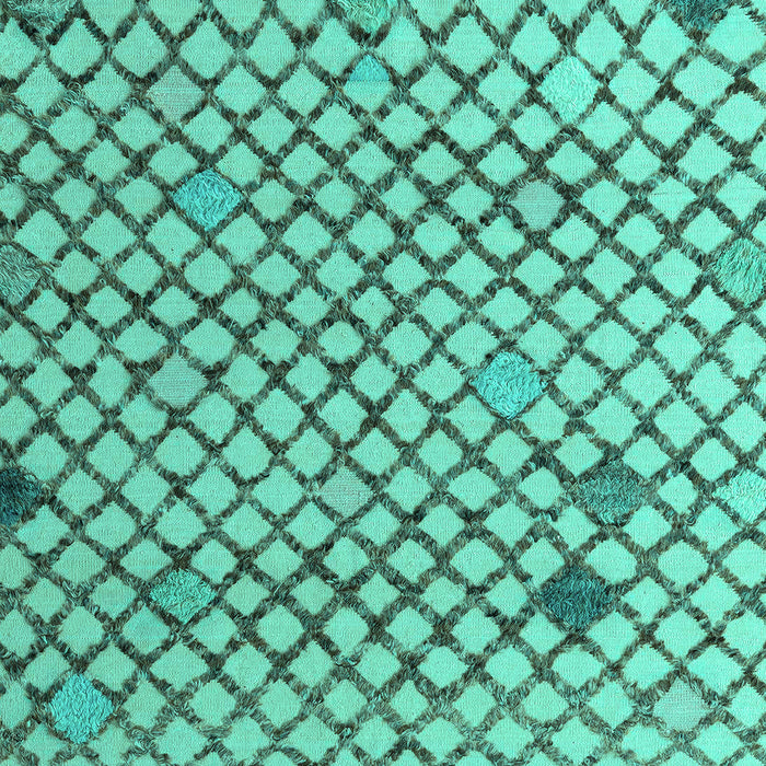 Solid Turquoise Modern Rug, abs4456turq
