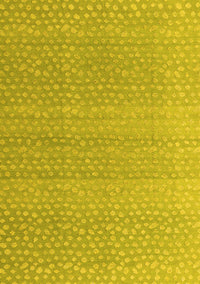 Abstract Yellow Modern Rug, abs4457yw