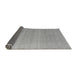 Sideview of Abstract Gray Modern Rug, abs4457gry