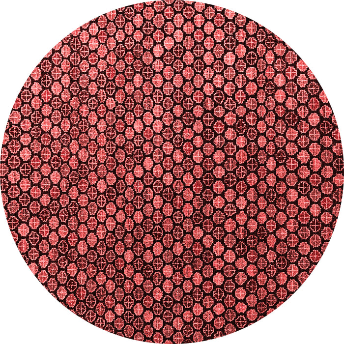 Machine Washable Abstract Red Modern Rug, wshabs4458red