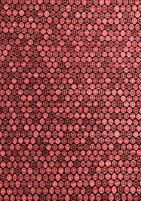 Abstract Red Modern Rug, abs4458red