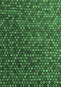 Abstract Emerald Green Modern Rug, abs4458emgrn