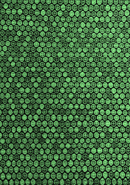 Abstract Emerald Green Modern Rug, abs4458emgrn
