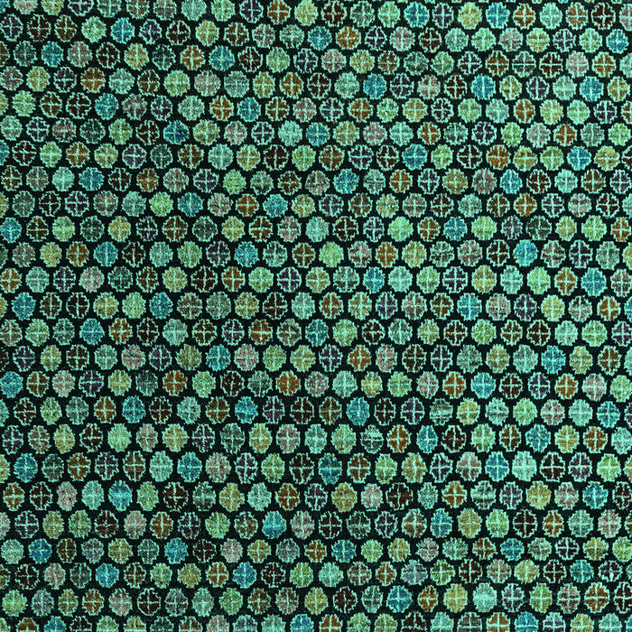 Abstract Turquoise Modern Rug, abs4458turq