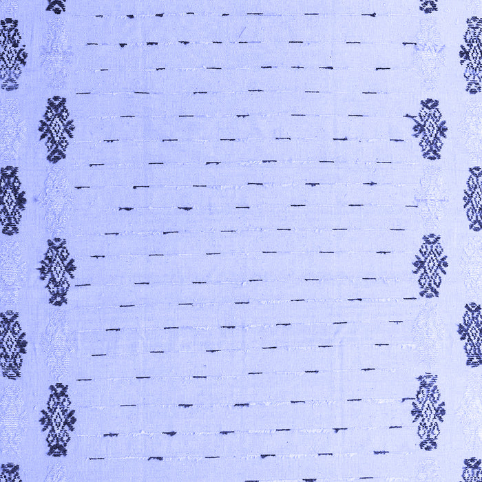 Machine Washable Solid Blue Modern Rug, wshabs4459blu