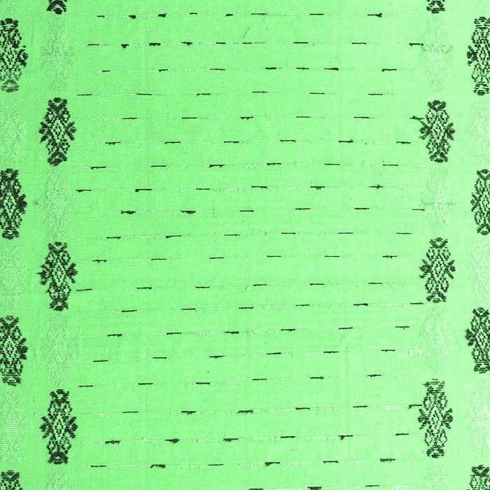 Machine Washable Solid Emerald Green Modern Area Rugs, wshabs4459emgrn