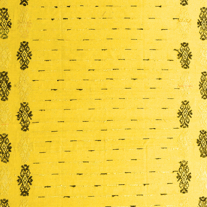 Solid Yellow Modern Rug, abs4459yw