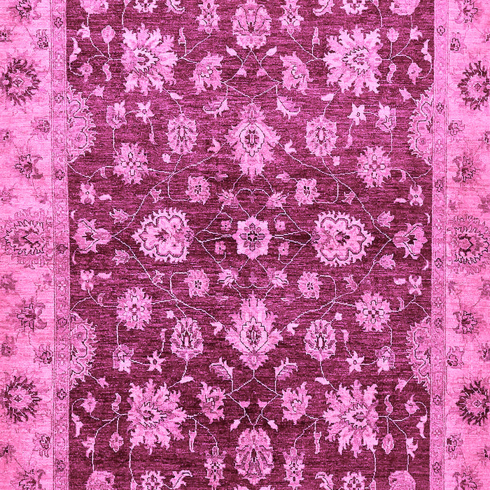 Machine Washable Oriental Purple Traditional Area Rugs, wshabs445pur