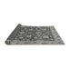 Sideview of Oriental Gray Traditional Rug, abs445gry