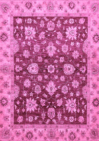 Oriental Purple Traditional Rug, abs445pur