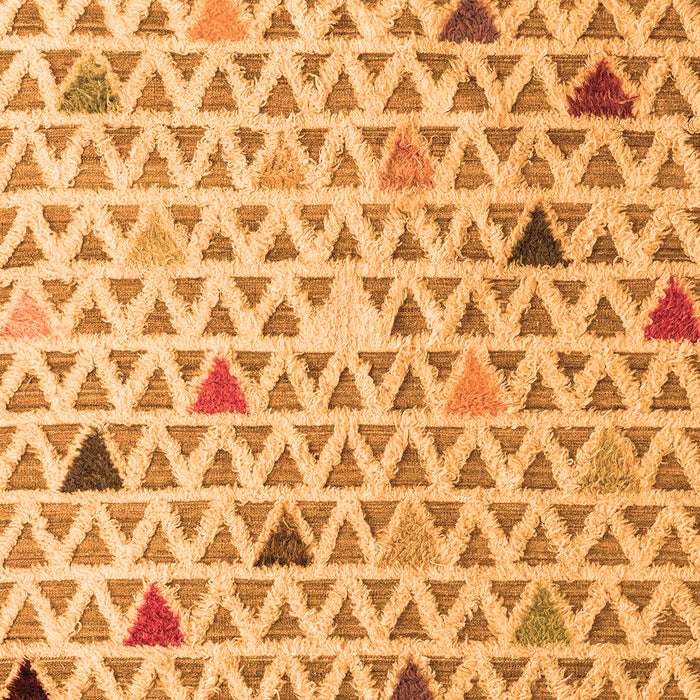 Abstract Orange Modern Rug, abs4460org