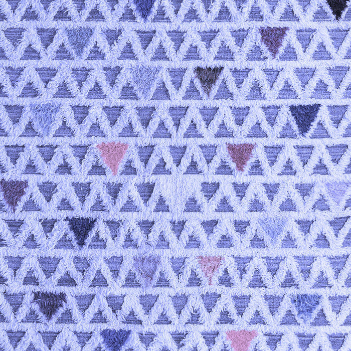 Machine Washable Abstract Blue Modern Rug, wshabs4460blu