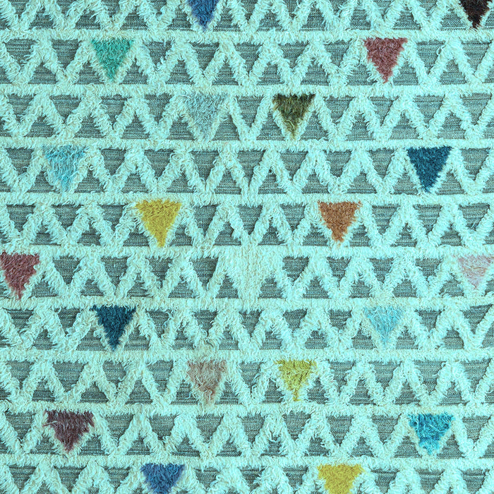 Machine Washable Abstract Light Blue Modern Rug, wshabs4460lblu