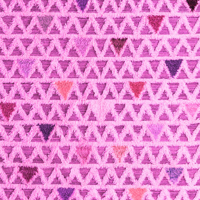 Machine Washable Abstract Pink Modern Rug, wshabs4460pnk