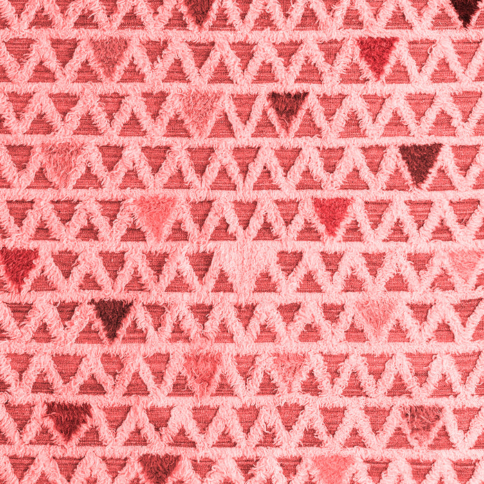 Abstract Red Modern Area Rugs