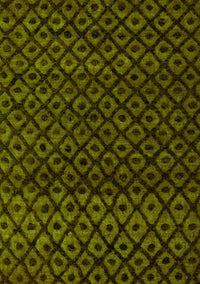 Abstract Yellow Modern Rug, abs4461yw