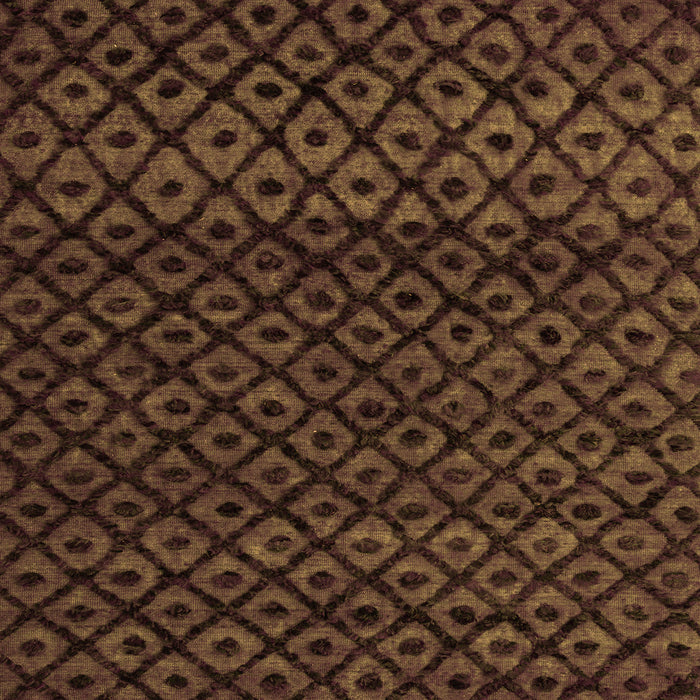 Square Abstract Orange Modern Rug, abs4461org