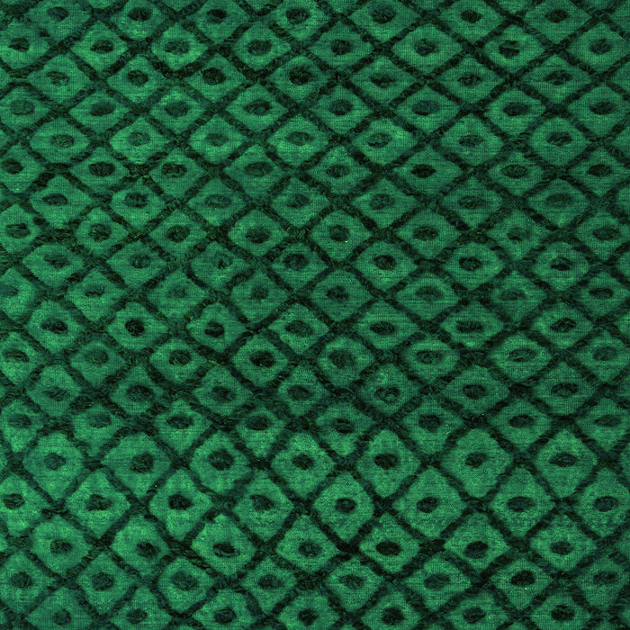 Square Abstract Green Modern Rug, abs4461grn
