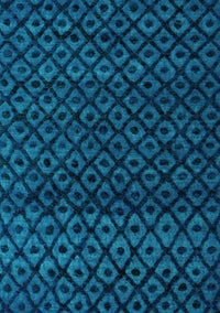 Abstract Turquoise Modern Rug, abs4461turq