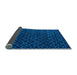 Sideview of Abstract Light Blue Modern Rug, abs4461lblu