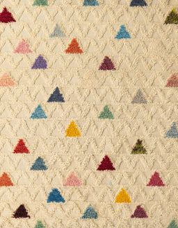 Abstract Brown Gold Solid Rug, abs4462