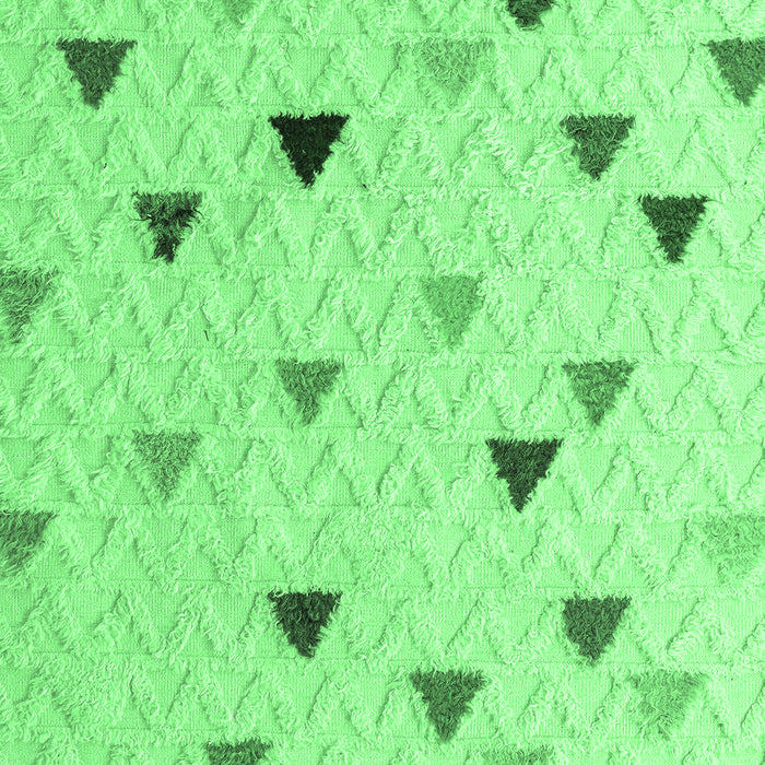 Machine Washable Solid Emerald Green Modern Area Rugs, wshabs4462emgrn