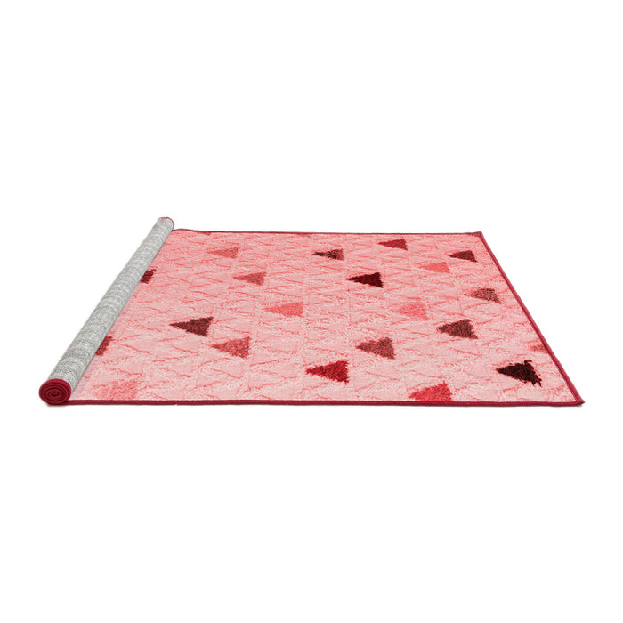 Modern Red Washable Rugs