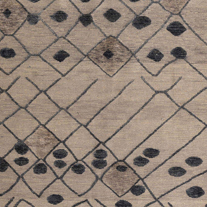 Machine Washable Abstract Coffee Brown Rug, wshabs4463