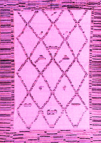 Solid Pink Modern Rug, abs4464pnk