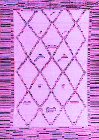 Solid Purple Modern Rug, abs4464pur