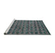 Sideview of Machine Washable Abstract Light Slate Gray Rug, wshabs4465