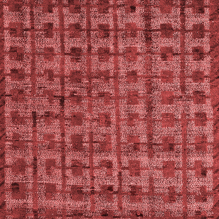 Machine Washable Abstract Red Modern Rug, wshabs4465red