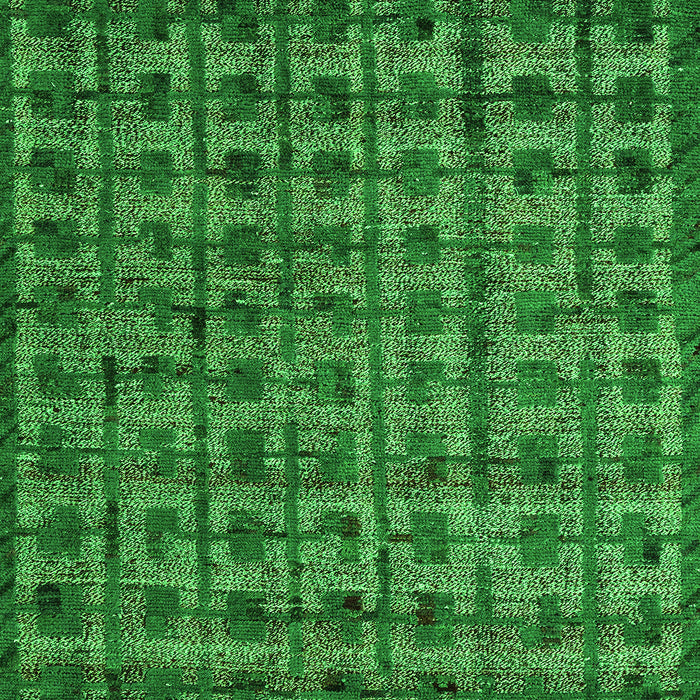 Abstract Green Modern Rug, abs4465grn