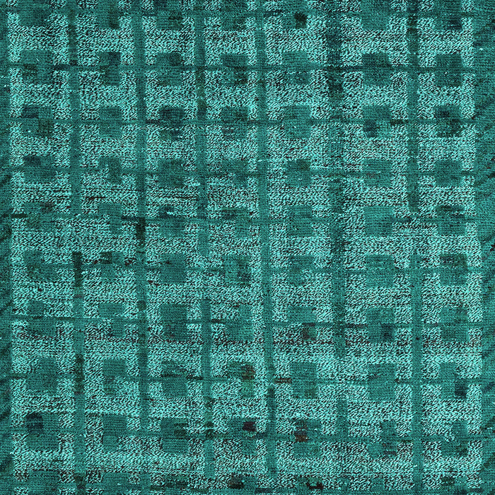 Abstract Turquoise Modern Rug, abs4465turq