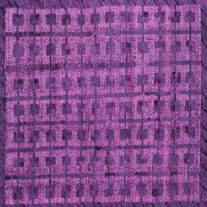 Square Abstract Pink Modern Rug, abs4465pnk