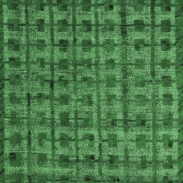 Abstract Emerald Green Modern Rug, abs4465emgrn