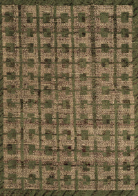 Abstract Brown Modern Rug, abs4465brn