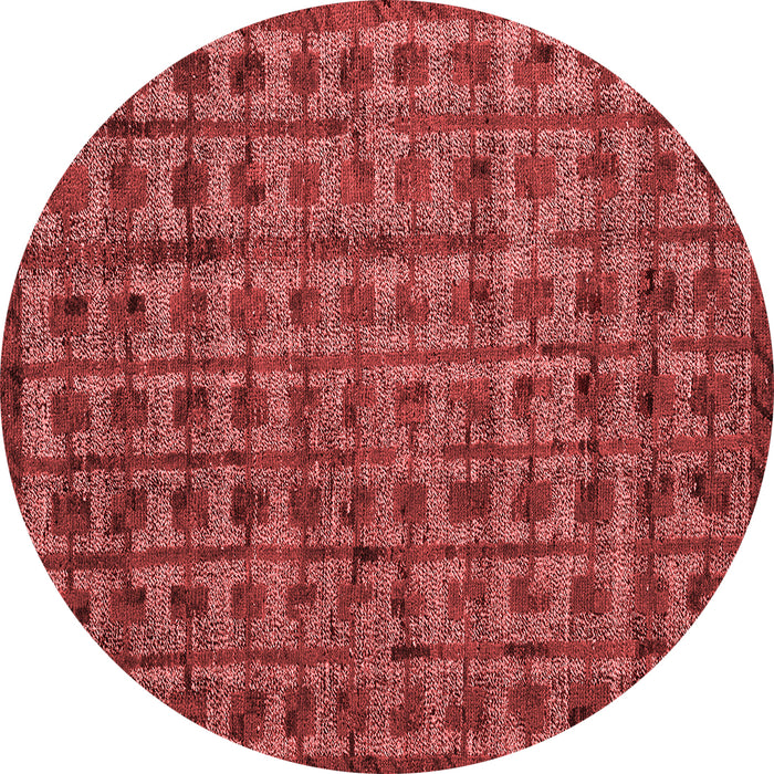 Machine Washable Abstract Red Modern Rug, wshabs4465red