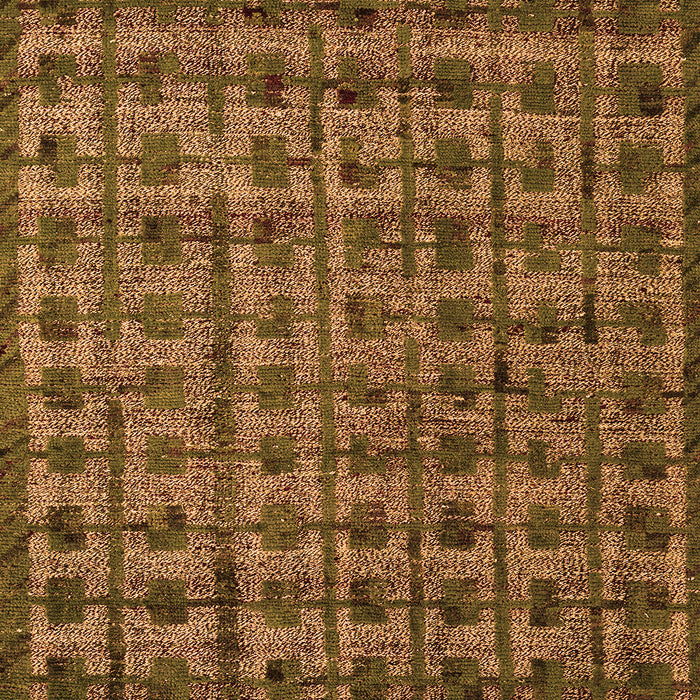 Abstract Orange Modern Rug, abs4465org