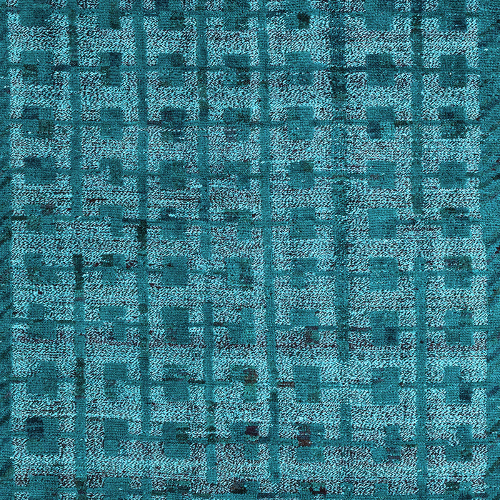 Abstract Light Blue Modern Rug, abs4465lblu