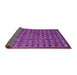 Sideview of Abstract Pink Modern Rug, abs4465pnk