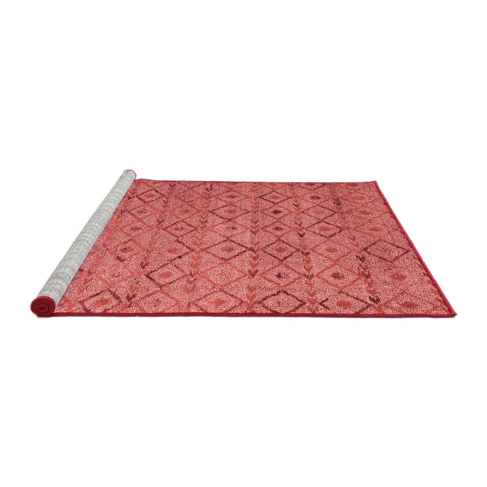 Modern Red Washable Rugs