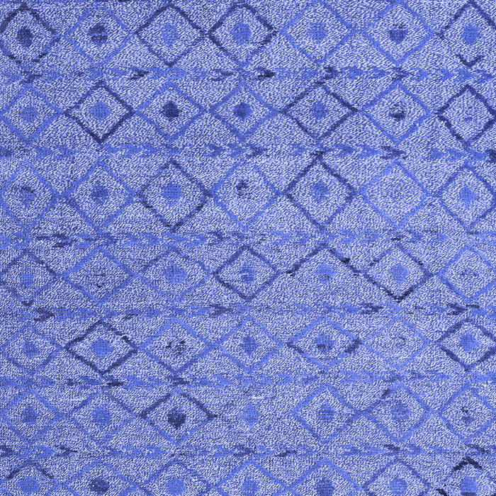 Abstract Blue Modern Rug, abs4466blu