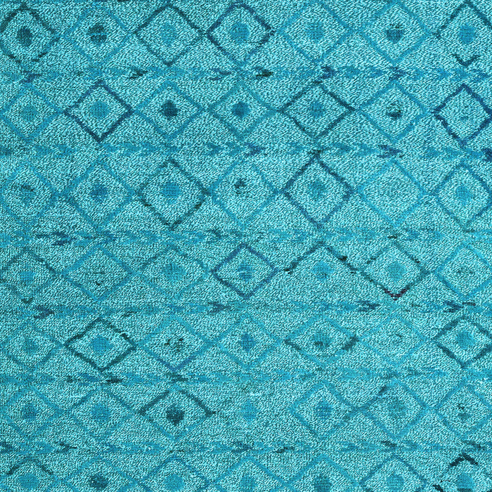 Abstract Light Blue Modern Rug, abs4466lblu