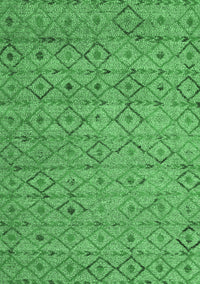 Abstract Emerald Green Modern Rug, abs4466emgrn