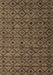 Abstract Brown Modern Rug, abs4467brn